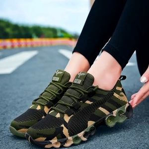 New camouflage women's sneakers